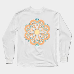 mandala Clamber Paint Long Sleeve T-Shirt